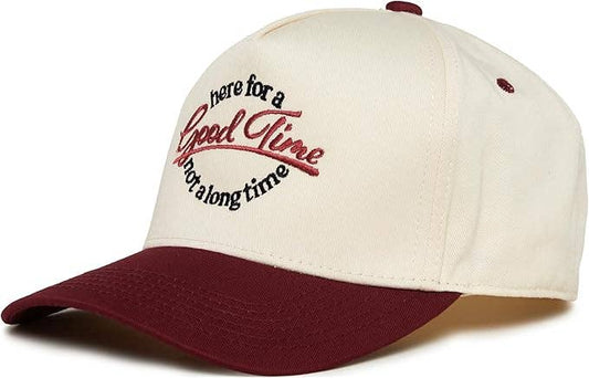 Good Time Not a Long Time Cap