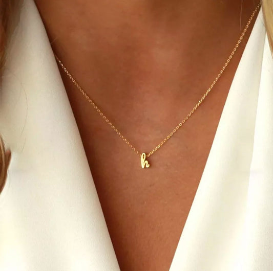 Initial Letter Necklace