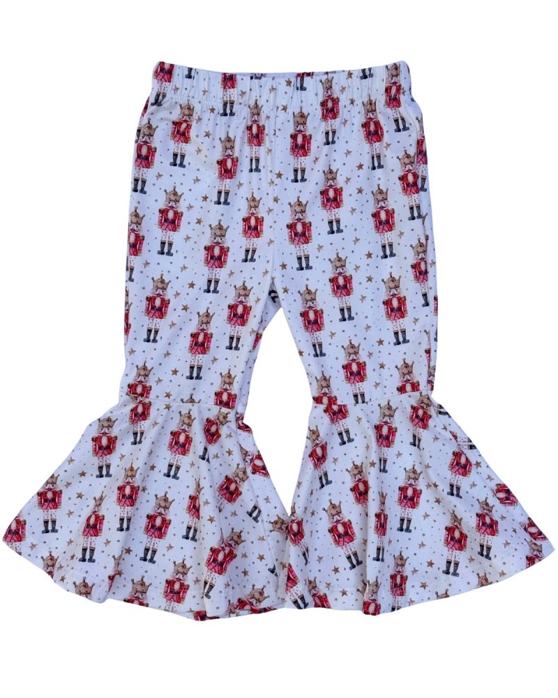 Keely Exaggerated Bell Bottoms - Soldier with Stars