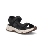 Taos Super Side Sandals - Black Emboss