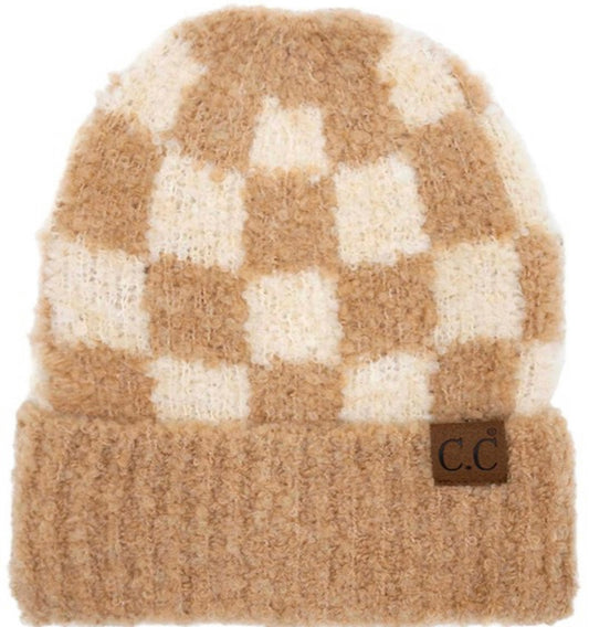 Checkered Beanie