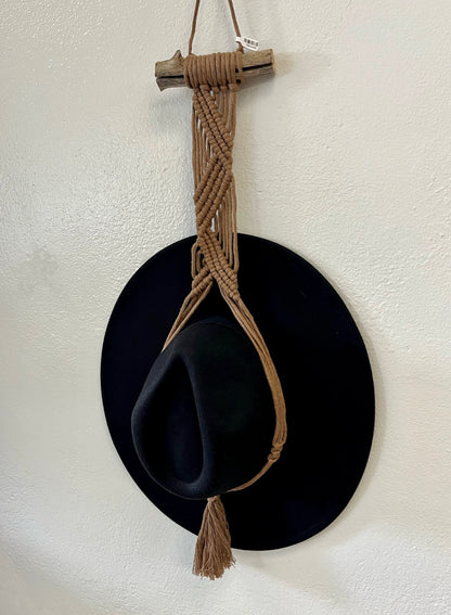 Zig Zag Macrame Hat Hanger