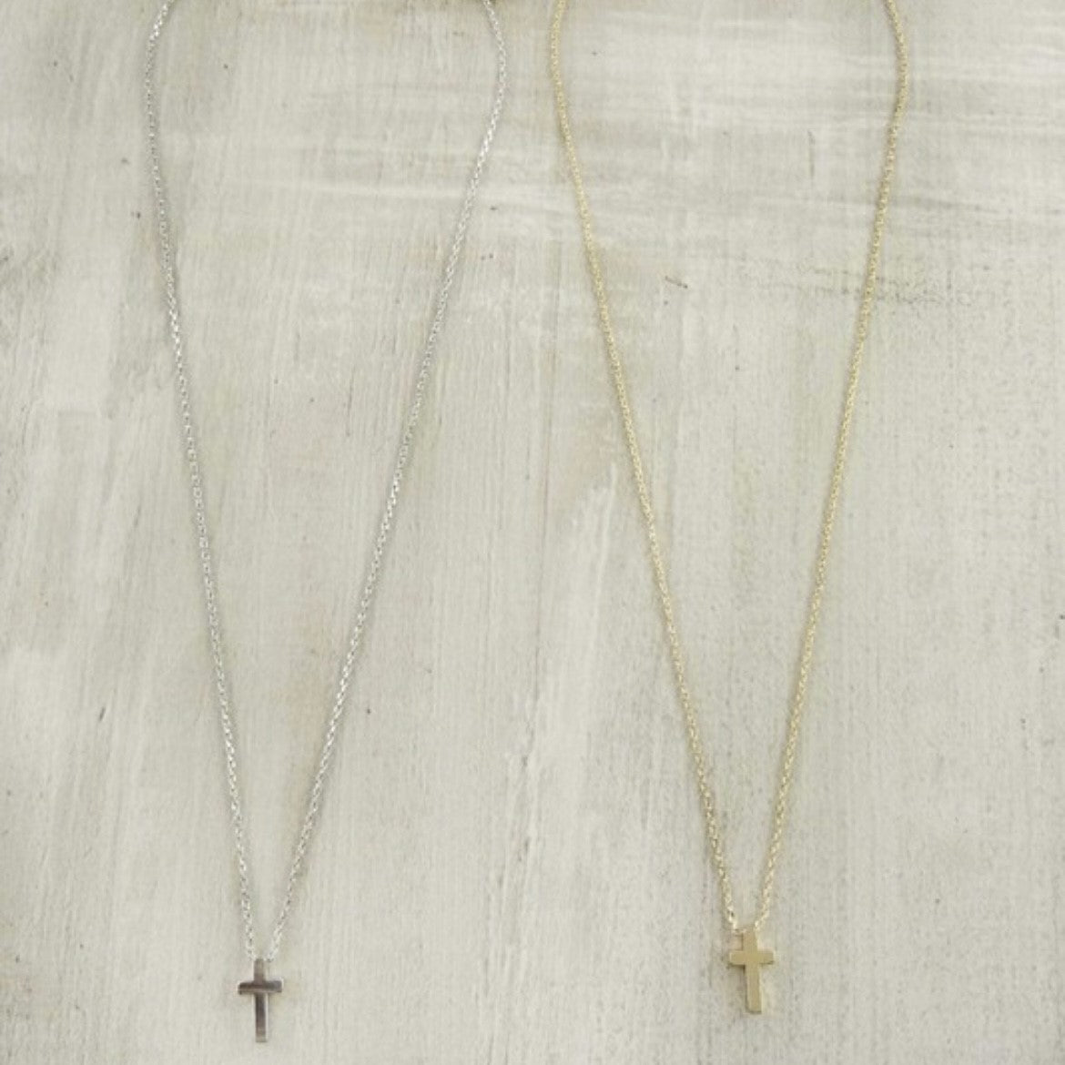 Silver Cross Necklace