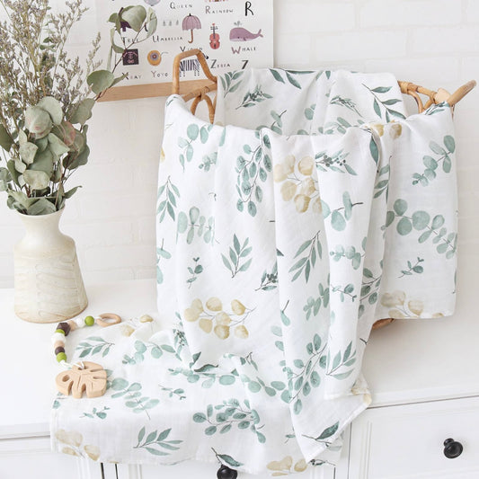 Eucalyptus Swaddle Blanket